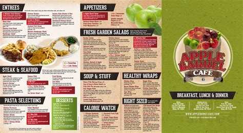 Apple Eatery Menu .